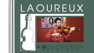 Laoureux Open String Exercise 16 | Laoureux Violin Exercises | Violin Study