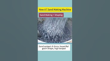 20-1100 T/H A7 Sand Making Machine | High-Efficiency Crushing for Quality Sand Production  #crusher