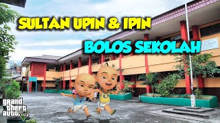 Sultan Ipin BOLOS SEKOLAH, Upin pasrah - GTA V Upin Ipin Episode Terbaru 270