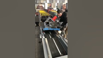 U channel roll forming machine