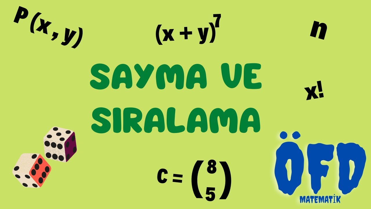 Sayma ve Sıralama Konu Anlatımı & Soru Çözümü | 10. Sınıf 1. Ünite