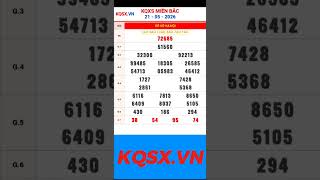 Xổ Số Miền Bắc Ngày 21/05/2026 – XSMB Thứ 5 | Kết Quả Xổ Số Miền Bắc Hôm Nay | KQXSMB #kqsx #xsmb