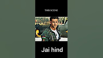 Jai Hind /fighter #shorts #indian #hrithikroshan #fightermoviereview