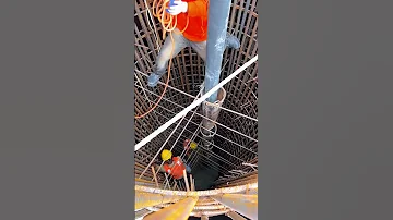 Concrete Pouring Process Of Bridge Pier Across Sea Good Tools And Machinery Make Work Easy 