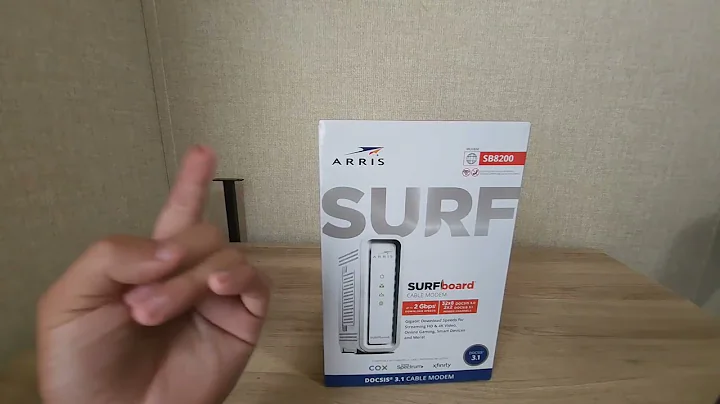 ARRIS SURFboard, SB8200, DOCSIS 3 1 Cable Modem, Approved for Comcast Xfinity, Cox, Charter Spectrum