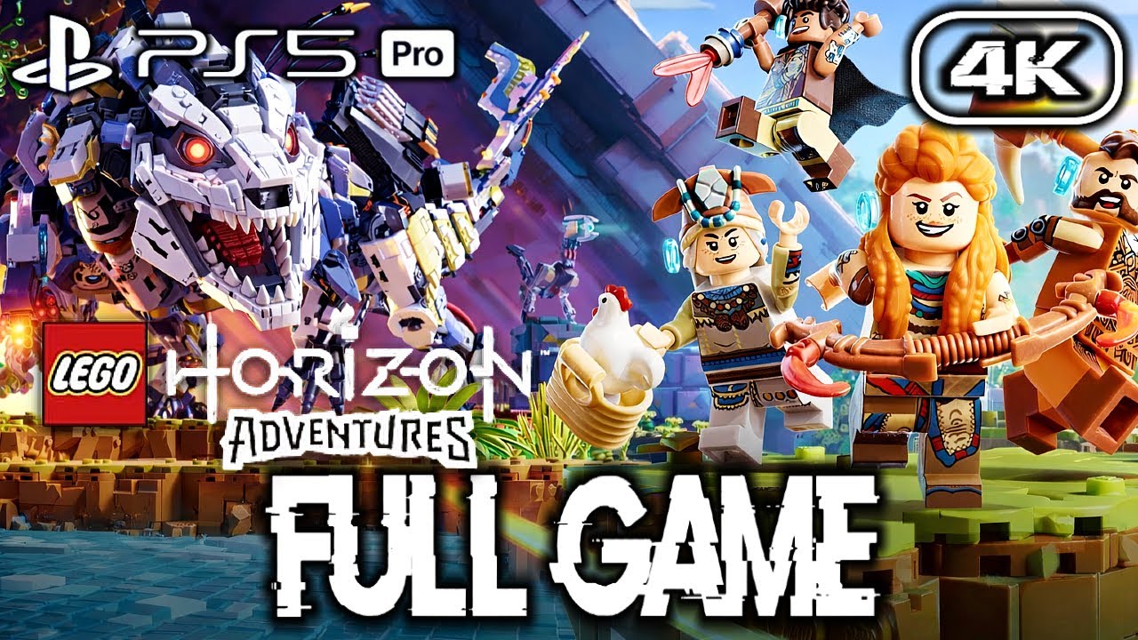 LEGO HORIZON ADVENTURES Walkthrough FULL GAME (No Commentary) 4K 60FPS
