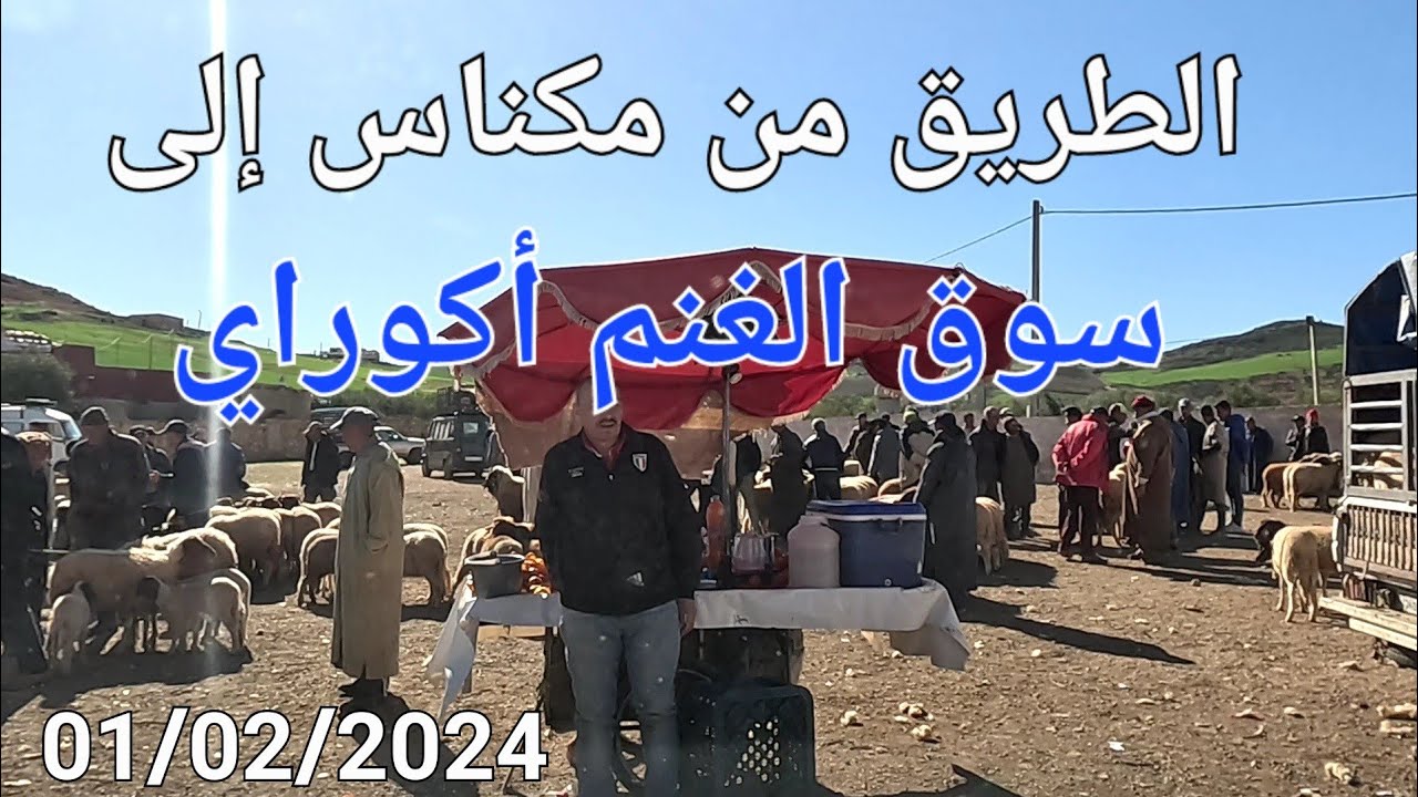 من مكناس إلى سوق الغنم أكوراي اليوم