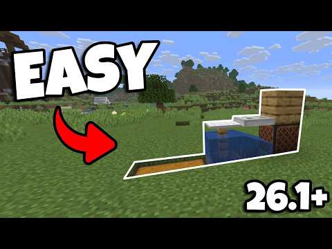 The BEST AFK Fish Farm in Minecraft 26.1+ | Java Edition Tutorial