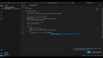 Network Programming with Python - Creating a TCP Server [1]