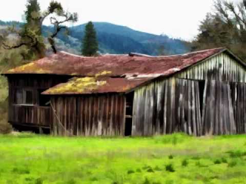This old home overlooking the North Umpqua River fell down in a heap about a month after I took this photo.... This old place was very close to the green bri...