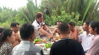 Trà Vinh Quê Tôi . Bữa Tiệc Nhỏ Cùng Anh Em Sài Gòn Xuốn Chơi - Tvqt.907