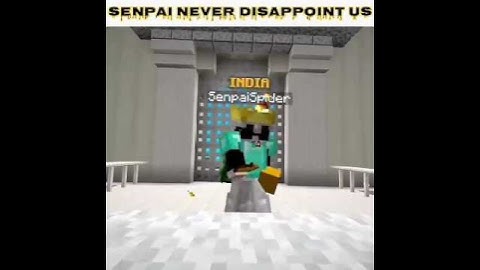 Senpai Spider Is a PvP God 😈 | @SenpaiExtra #senpaispider #shorts