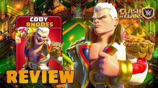 NEW Cody Rhodes King Skin Review! (Clash Of Clans) screenshot 4