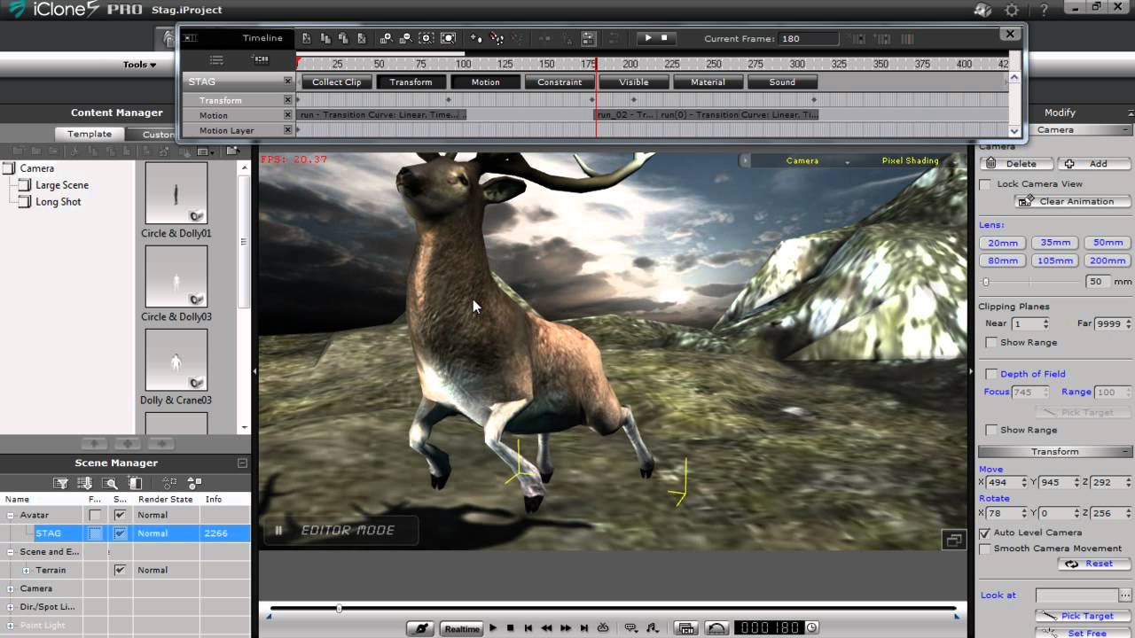reallusion iclone mocap plug-in kinect motion capture