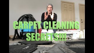 Carpet cleaning secrets for auto detailers -- best chemicals from CARPET CLEANING INDUSTRY!