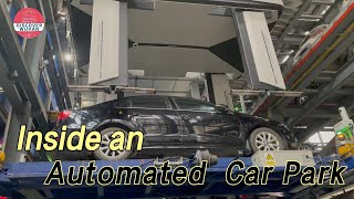 Inside an Automated Car Park