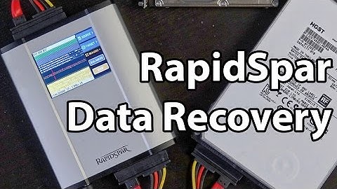 RapidSpar Data Recovery Instrument Review - Trickle Down Data Recovery