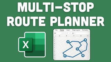 Solve the Travelling Salesman Problem in Excel | Multi-Stop Route Optimizer Template
