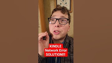 KINDLE PDF upload NETWORK ERROR. I have the solution!!!!