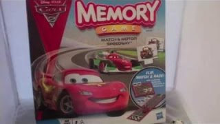 Cars 2 Deluxe Memory Game Disney Pixar Cars Toy Review and How to Play Cars Board Game screenshot 3