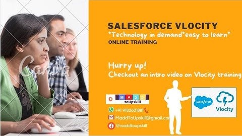 Vlocity training Intro video