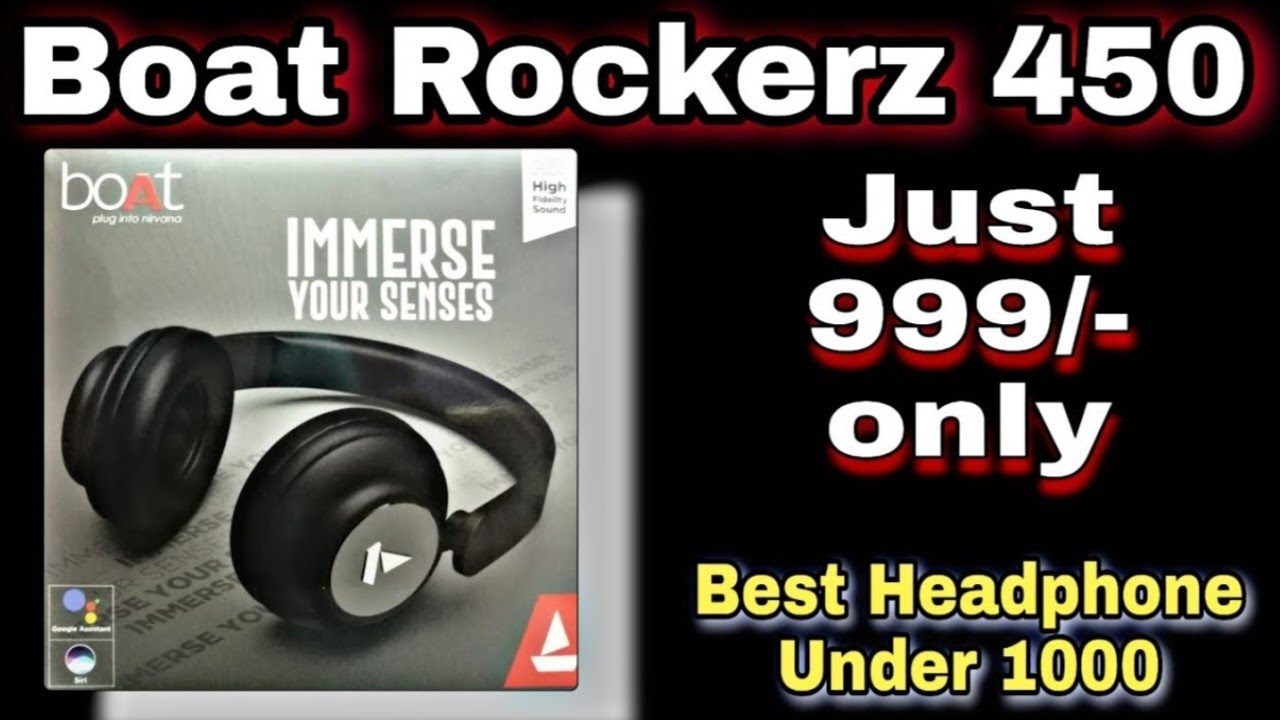 Boat Rockerz 450 West Wireless headphones Under 1000 YouTube