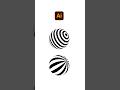 Easy Illustrator Trick: Create a Perfect 3D Sphere with 3D Revolve!