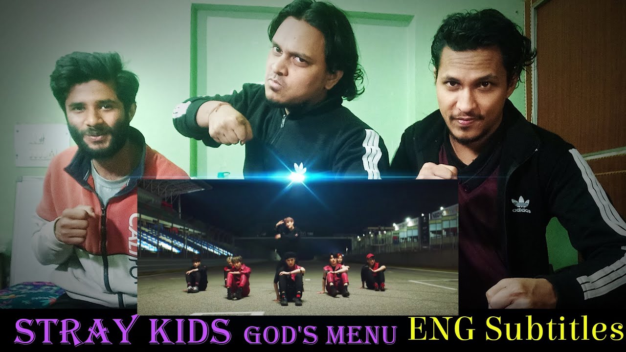 indian reaction to stray kids god's menu Kpop Song