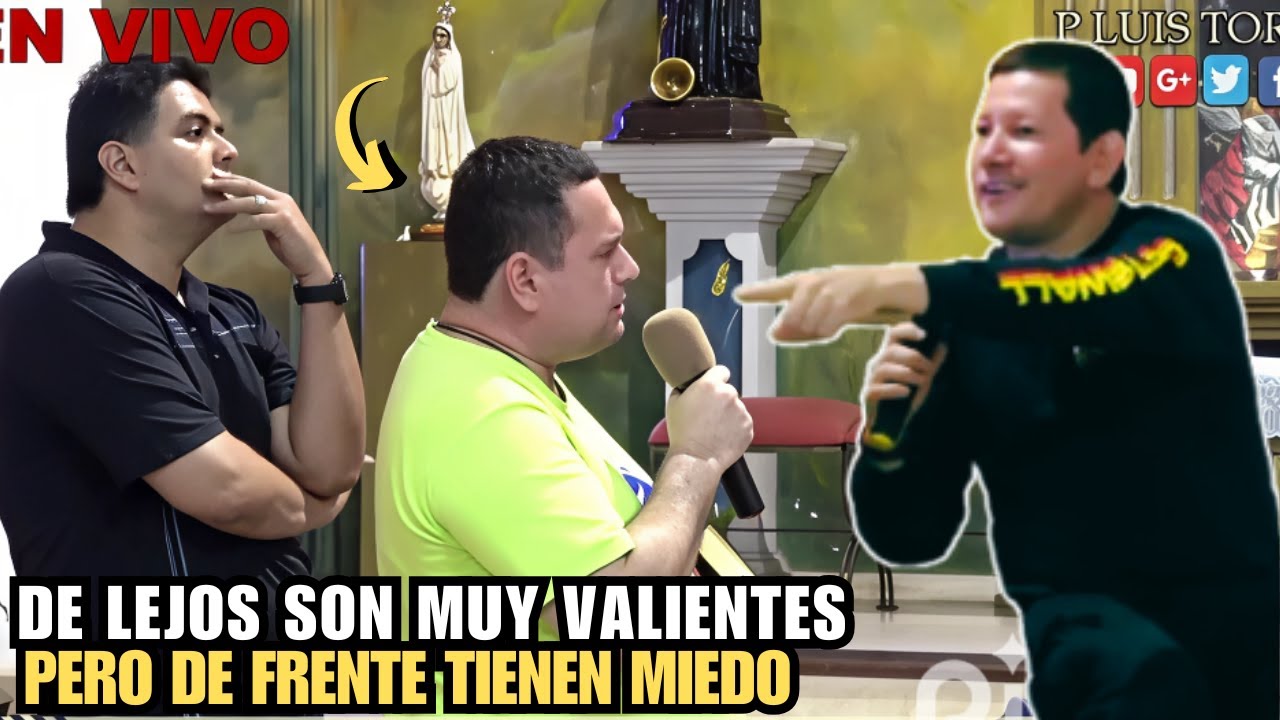 😨 ¡EL PASTOR LE TIENE MIEDO al Padre Luis Toro! SOLO LO CRITICA en REDES, ¡pero NUNCA DE FRENTE! 🔥