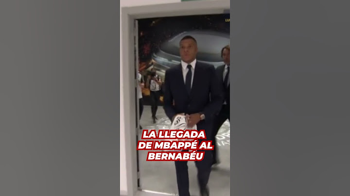 Así fue la LLEGADA de MBAPPÉ al SANTIAGO BERNABÉU | PRESENTACIÓN REAL MADRID