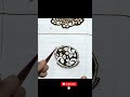 : 🌙 Simple Circle Mehndi Design Tutorial | Easy & Beautiful Mehndi Art #shorts