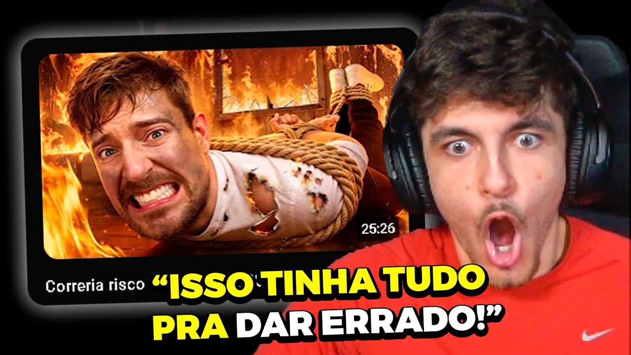 suetam reage a MrBeast: Correria risco de vida por US$ 500 mil?