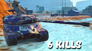 Object 260 - 6 KILLS | 7,3 K Damage, WoT Blitz Replay screenshot 4