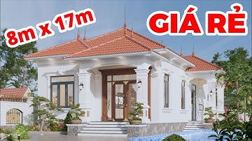 Mẫu biệt thự mái nhật, 1 tầng kiến trúc tân cổ điển | Xây nhà trọn gói 2026