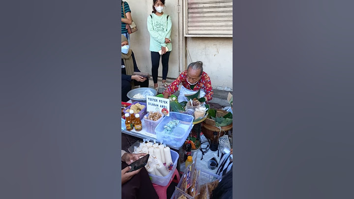 Jajan pagi di jogja Lupis mbah satinem