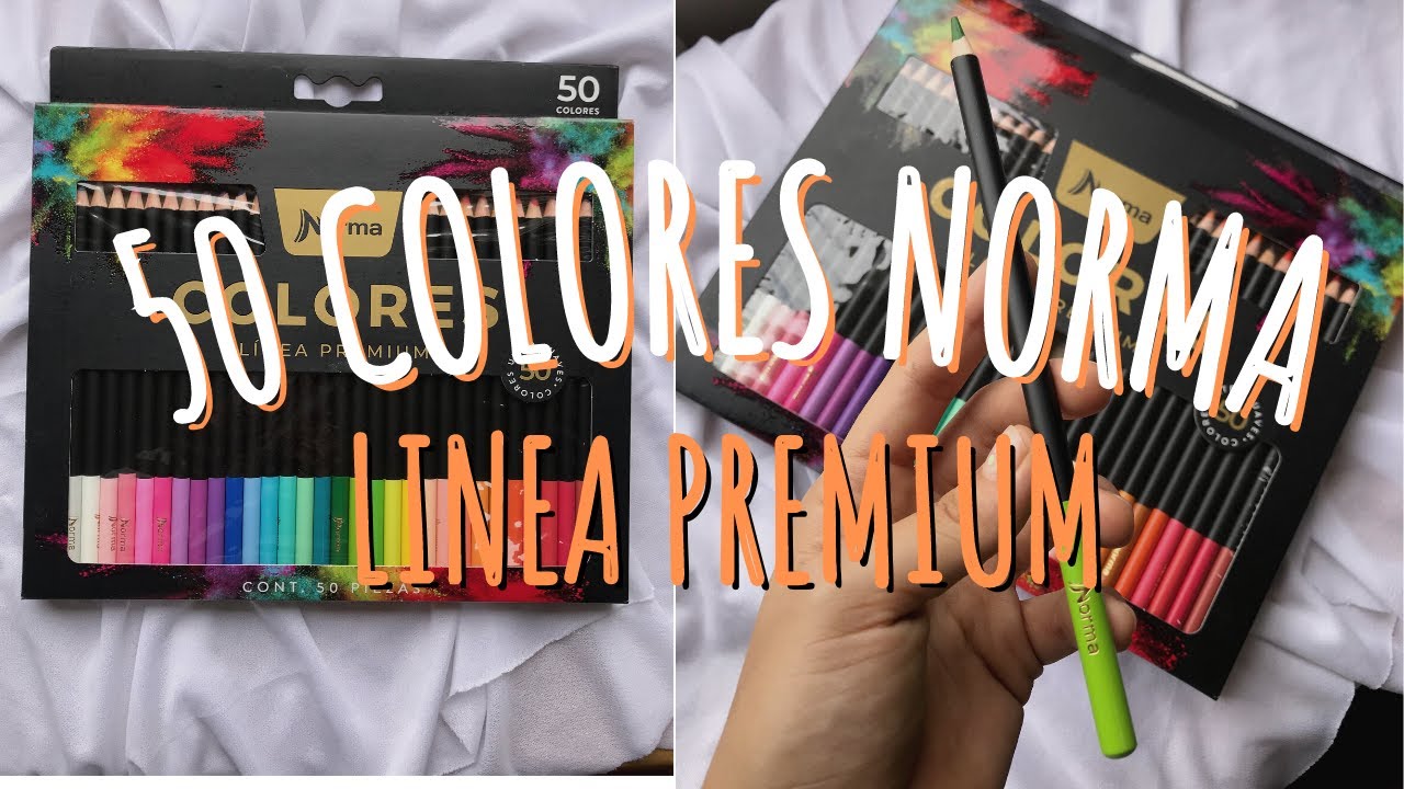 Lápices de Colores Norma Premium Set x50 - Solo Graffic