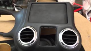 Jeep Punisher Edition  Jeep Wrangler iPad Mini Slider Custom Dash Kit  - YouTube