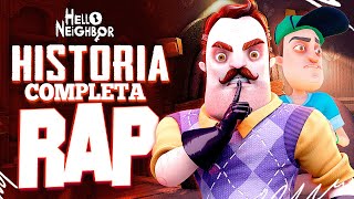 La HISTORIA OFICIAL!  en RAP de HELLO NEIGHBOR  AleROFL