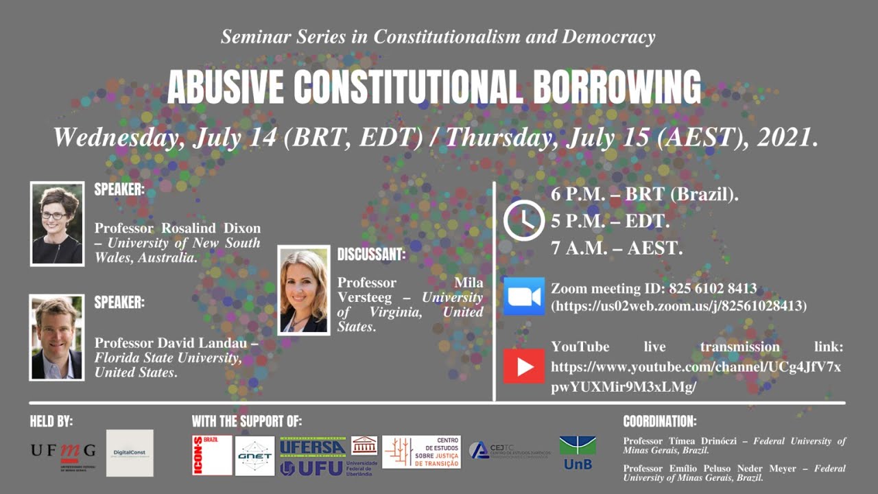 Constitutionalism and Democracy Seminar Series: Abusive Constitutional Borrowing