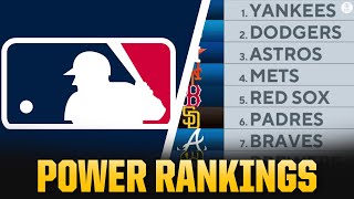 MLB Power Rankings: Yankees REMAIN at No. 1, Astros in TOP 3 | CBS Sports HQ
