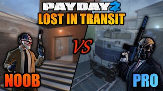 My first VS my second Lost in Transit completions | PAYDAY2 New Heist