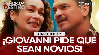 Senora del Destino Giovanni finally asks Mercedes to be his girlfriend Episode n 89