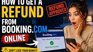 How to get a refund from Booking com online