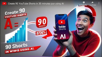 Batch Create 90 YouTube Shorts in Record Time Using AI!