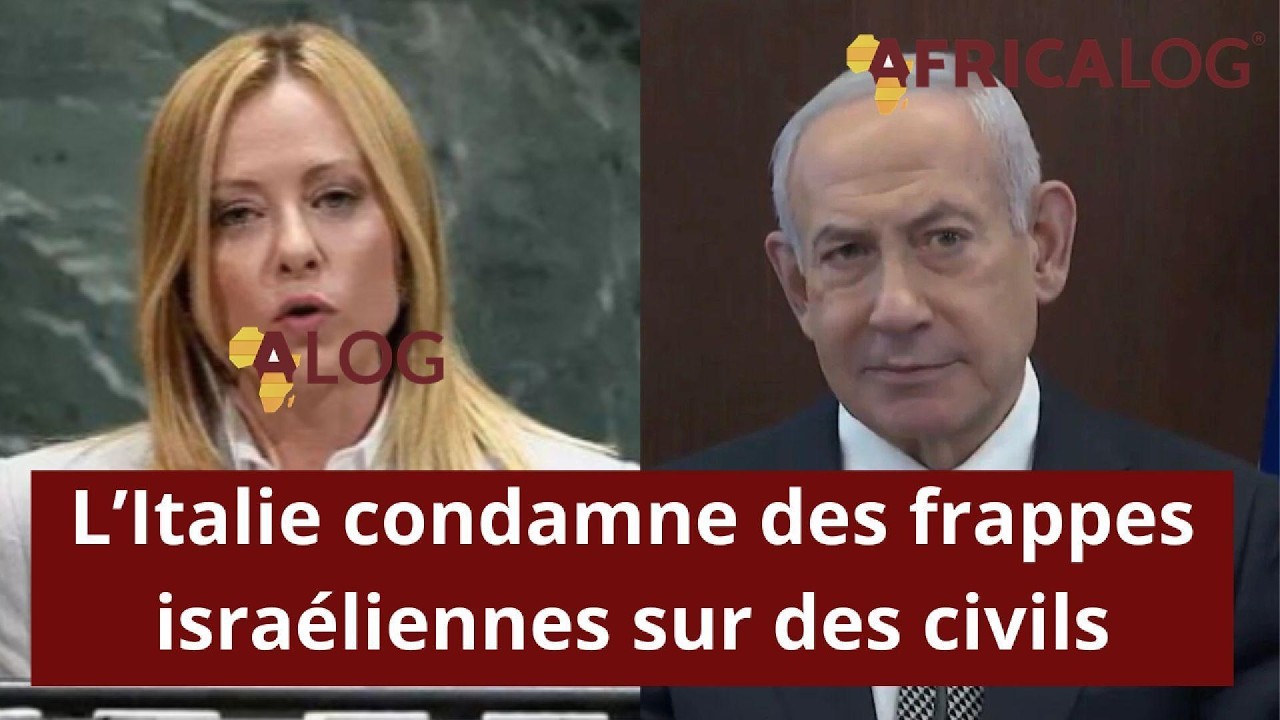 La position de l’Italie sur les actions d’Israël à Gaza et dans la région.