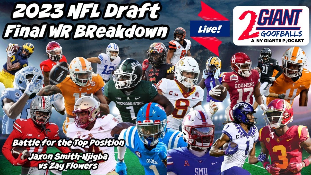 NFL Draft WR Rankings 2023 Including the Battle for the Top WR Jaxon