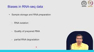Lecture 36 : Biases in RNA-seq experiments #swayamprabha #CH31SP