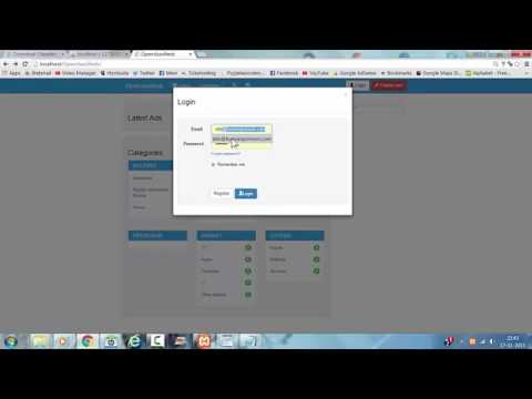 How to Install the Open Classifieds Script on Xampp