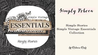 Product Share: Simple Stories Simple Vintage Essentials Collection Unboxing