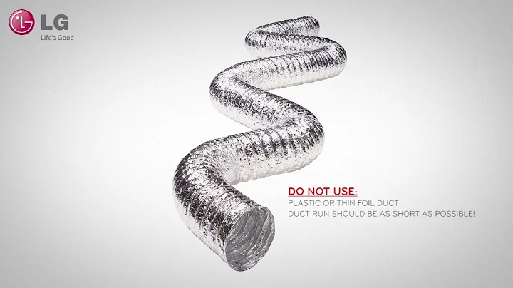 [LG Dryers] Properly Installing The Duct On Your LG Dryer